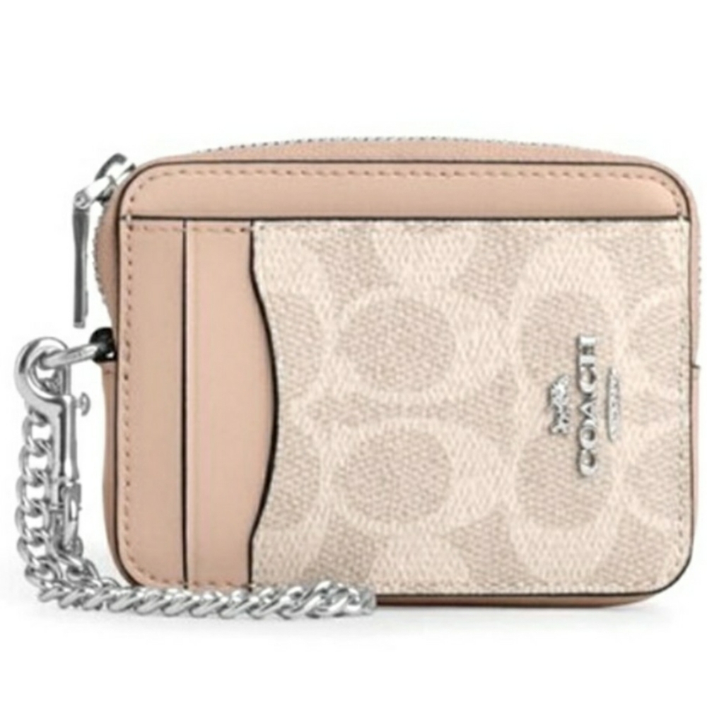 Coach Zip CC Sig wallet